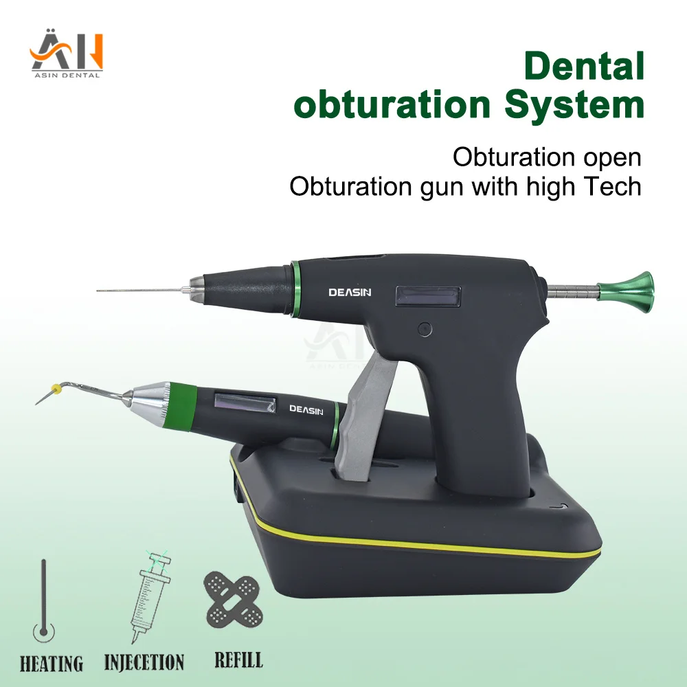 

Dental Endo Obturation System 2 in 1 Gutta Percha Hot Melt Filling Gun Pen For Endodontics Endodoncia 150°C-250°C