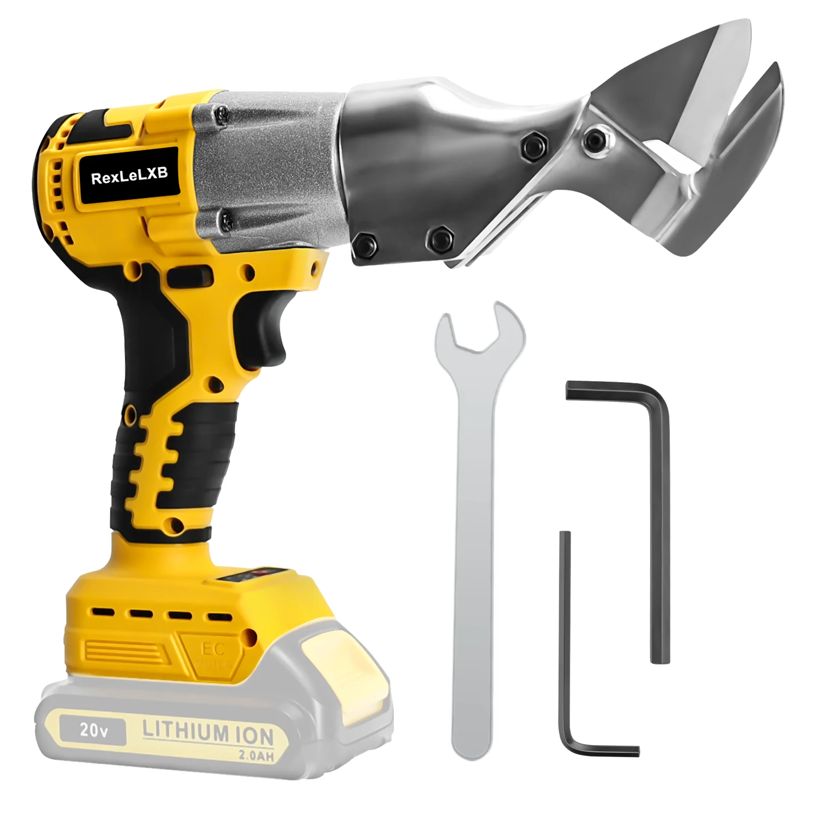 

18000 об/мин бесщеточные беспроводные ЖЕЛЕЗНЫЕ НОЖНИЦЫ для Dewalt 20 в аккумуляторные электрические ножницы для листового металла быстрое (без батареи)