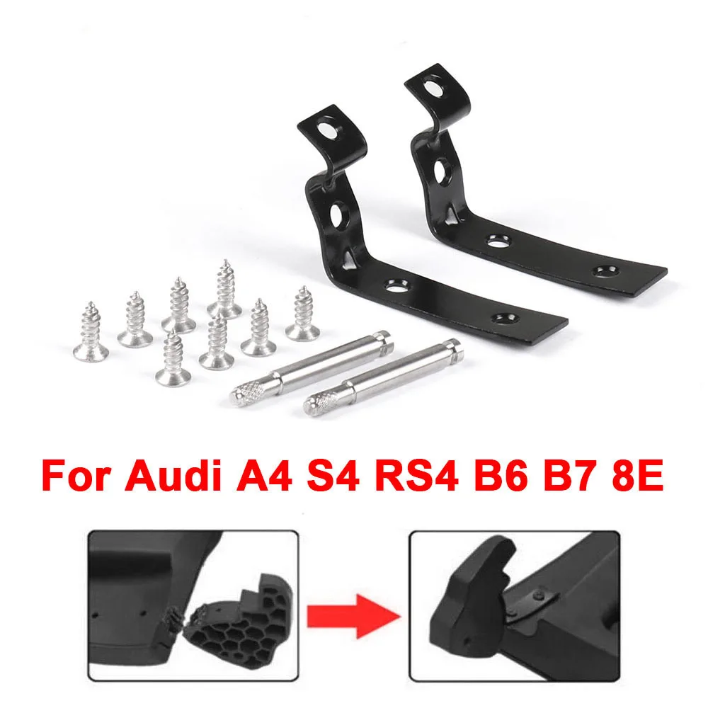 

Snapped Repair Fix Kit Brackets Glove Box Lid Hinge Kit Fit For Audi A4 S4 RS4 B6 B7 8E Bracket 8E2857131 8E2857035 8E0880802