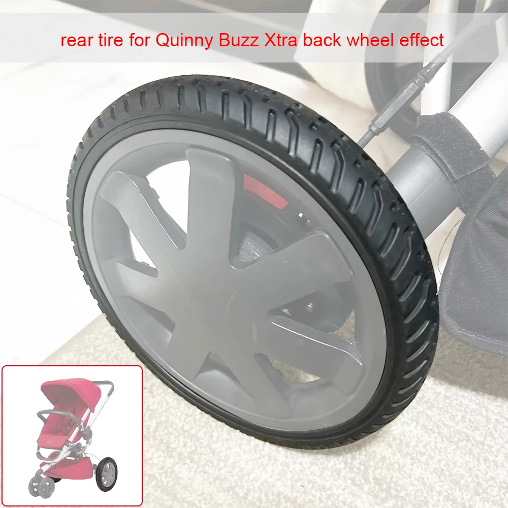 Фото Задняя шина на заказ для Quinny Moodd или Buzz Xtra, универсальная вседорожная покрышка с протектором, аксессуары для детских колясок DIY №5