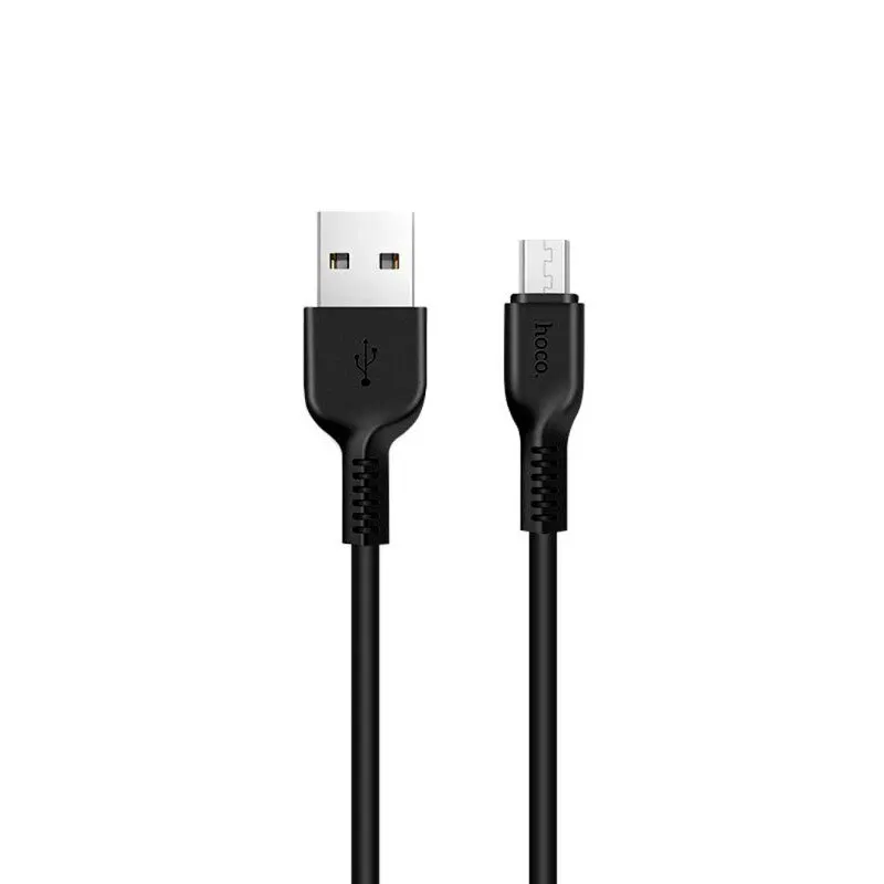 Фото Кабель USB 2.0 hoco X20, AM/microBM, черный, 3м (6957531068945) №1