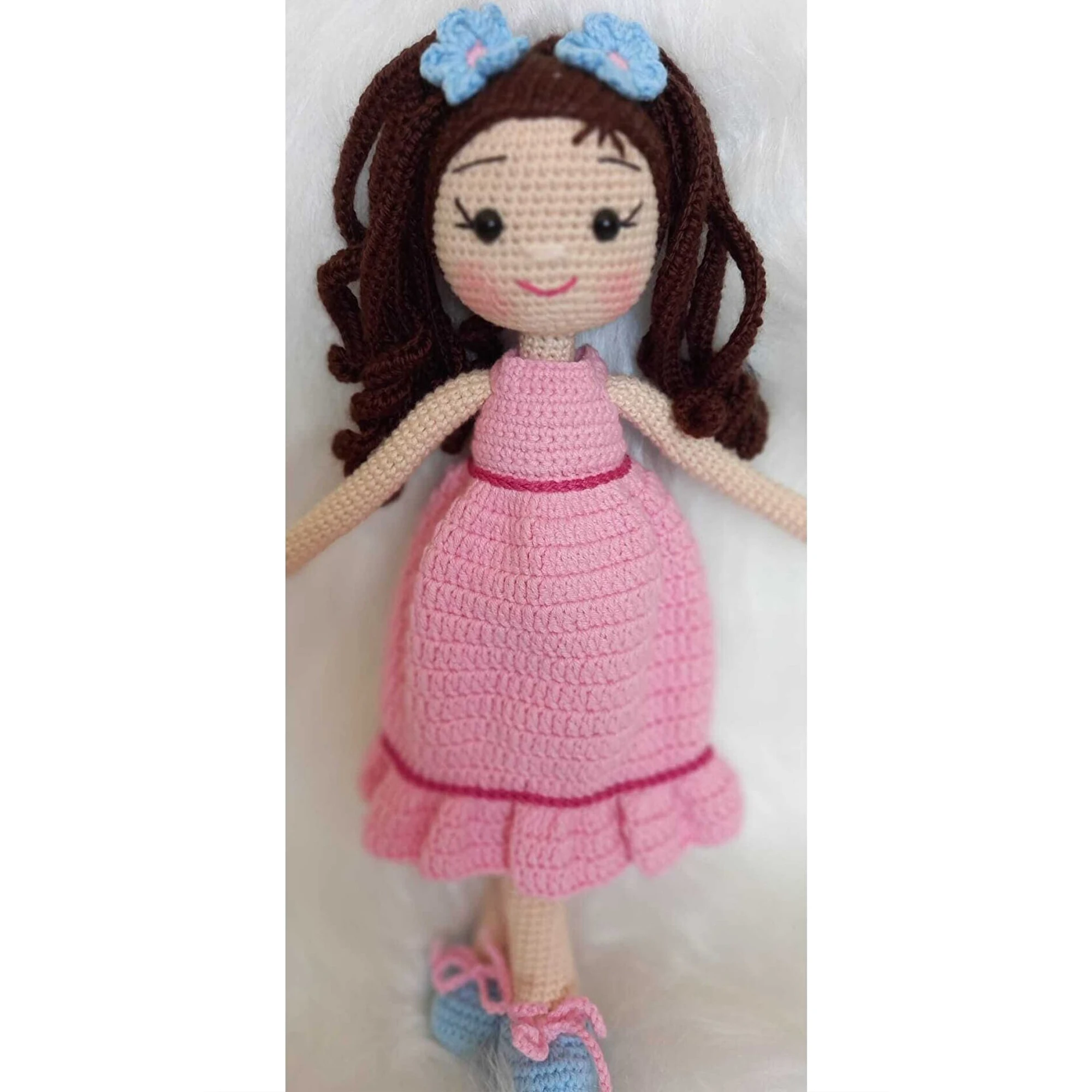 

Amigurumi Cotton Candy Organic Knitting Toy Handmade Baby Doll Toys For Sale Sleeping Companion Sweet Dolly
