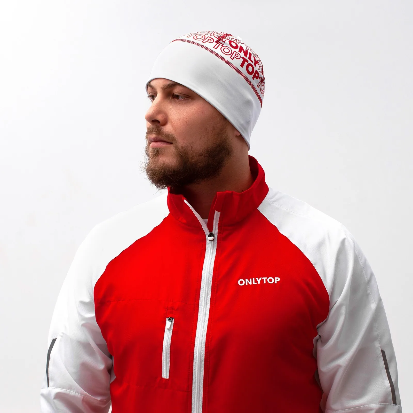 Шапка спортивная ONLYTOP р. M обхват 54-58 см (комплект из 3 шт)