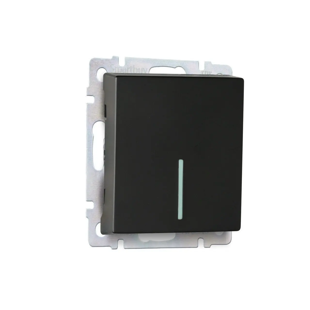 Switch 1-key with indicator Smart Buy &quotNeptune" sbe-05b-10-sw1-1 Black |