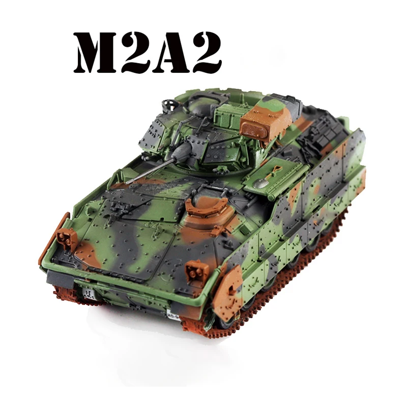 Американская армия M2A2 Bradley пехотная Боевая машина трехцветный бронированный