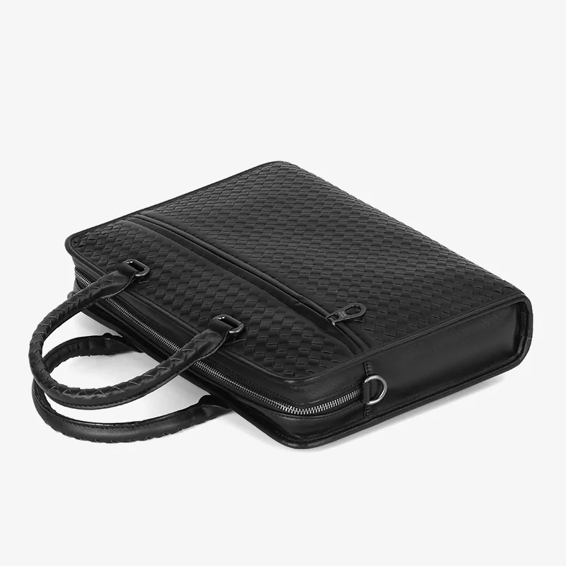 Bv Bottega Veneta Style Copy1:1 2024 Новая Плетеная Мужская Сумка Из Кожи Через Плечо