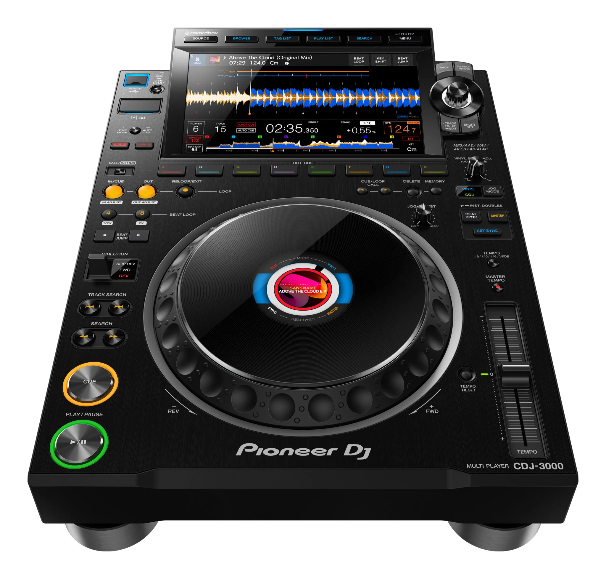 

Low Energy Consumer Pioneer CDJ-3000 Professional DJ Multi CD Player