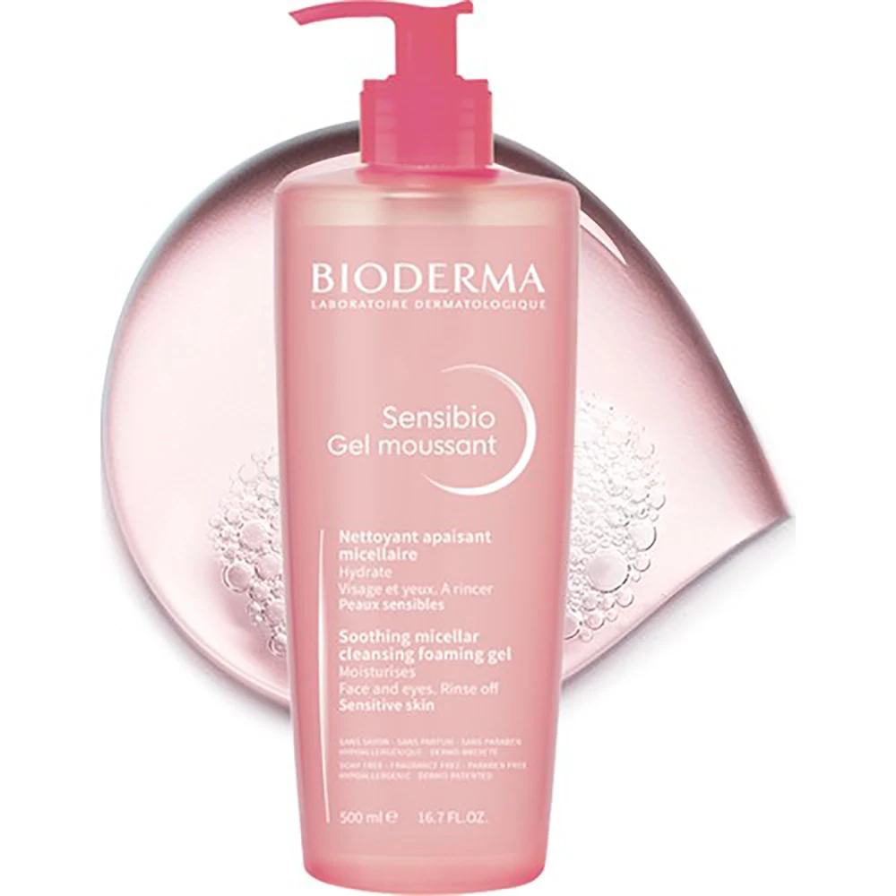 

Bioderma Sensibio вспенивающий гель 500 мл