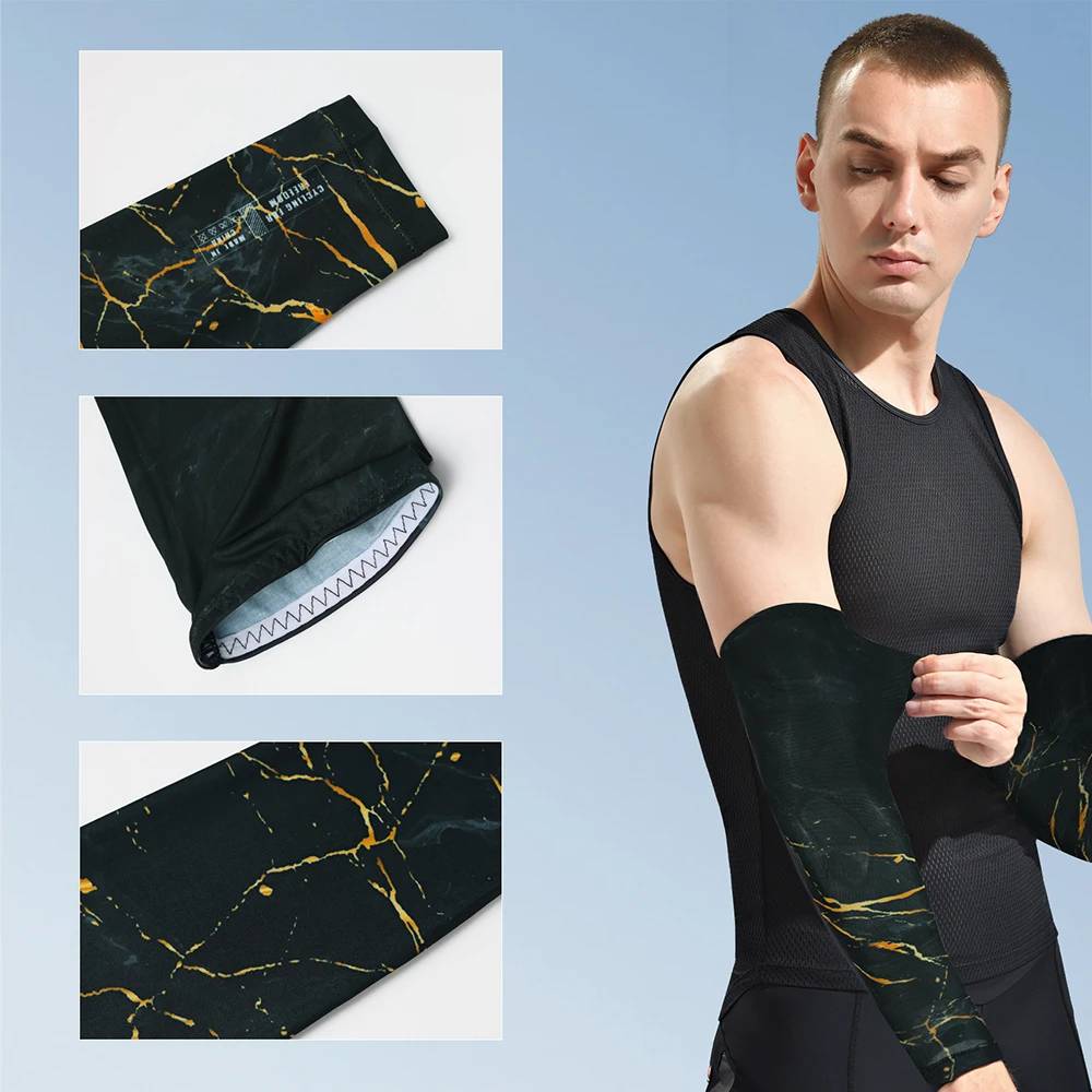 

Santic Cycling Sleeve Outdoor Sports Mountain Bike Bike Sunscreen Sleeve Ice Silk Breathable Sweat-wicking Arm Protector
