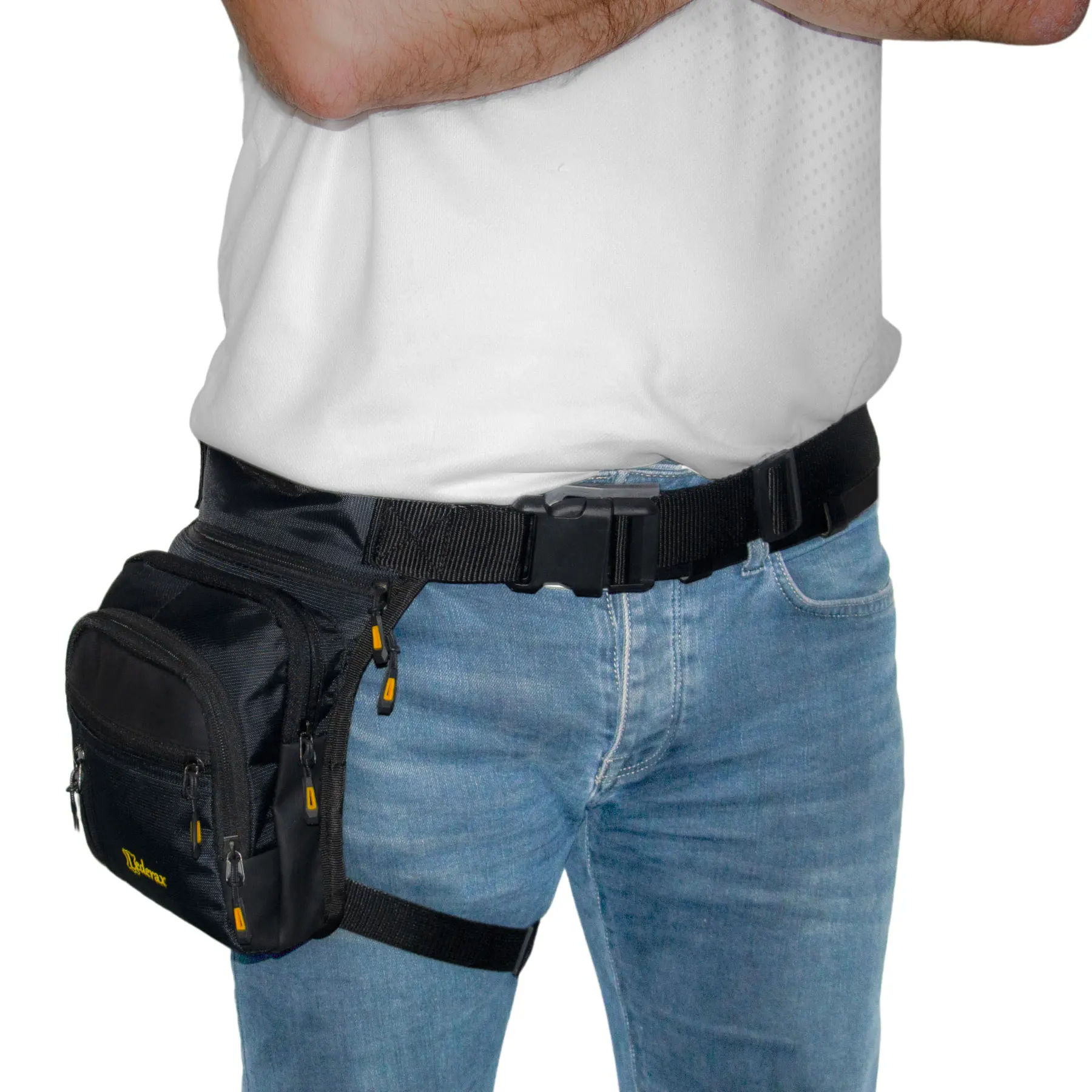

Lederax LD242 Waterproof Linen Leg Bag For Men Thigh Hip Waist Travel Riding Motorcycle Crossbody Bags
