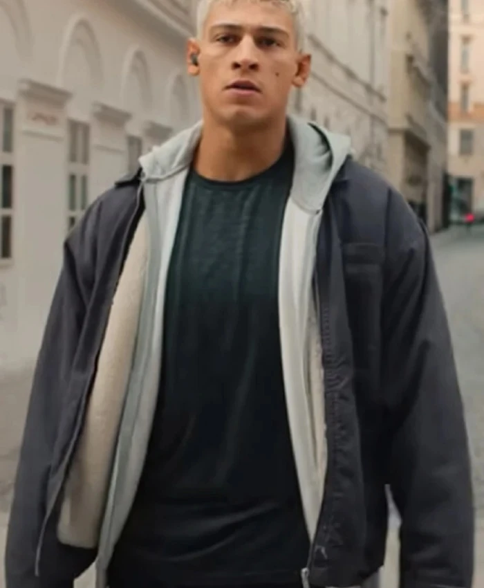 Мужская хлопковая куртка на молнии в стиле фильма