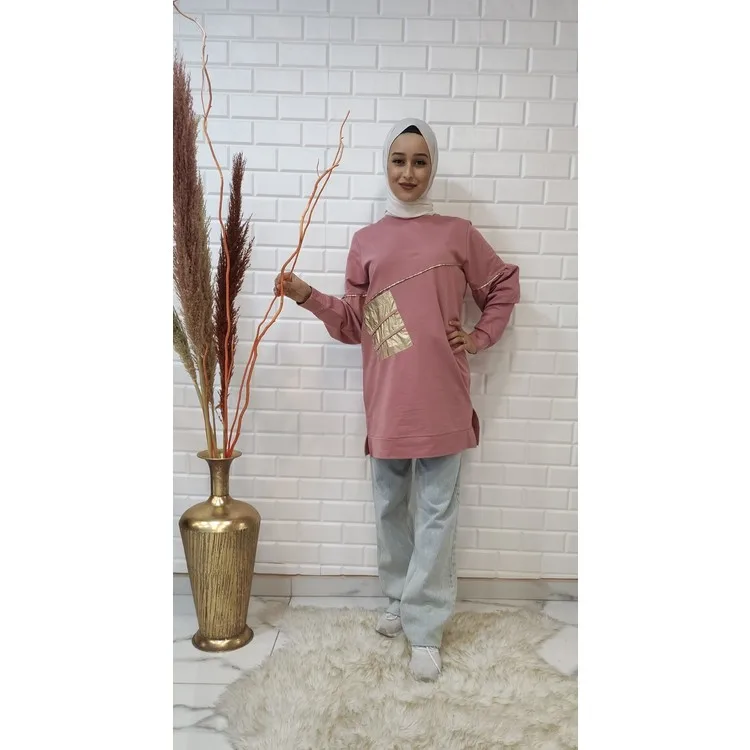 Setri Lin Женский передний карман с люминофором, детализированный спортивный пот Setri Lin Женский передний карман с люминофором, детализированный спортивный пот