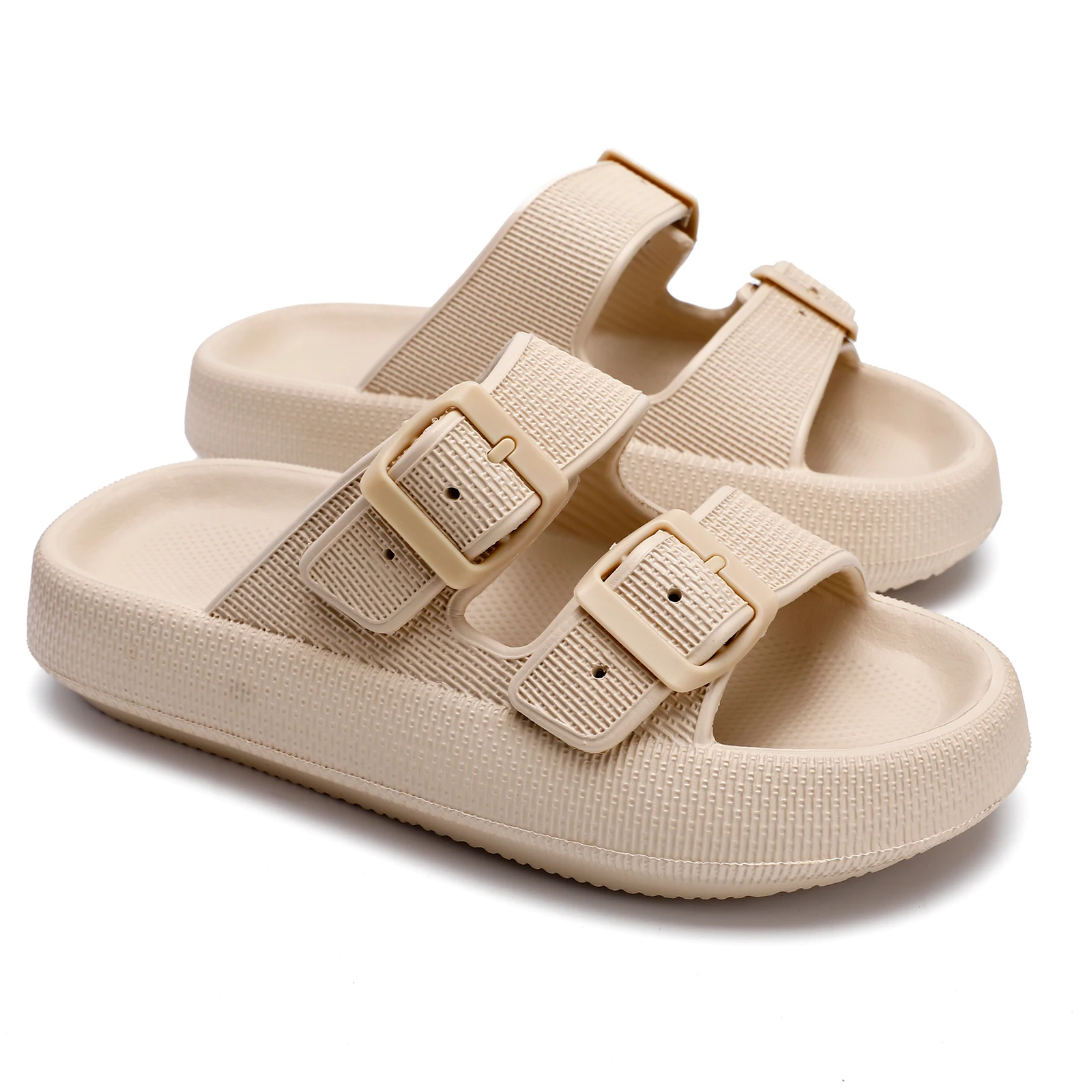 ZHR Cloud Slides Pillow Slippers for Women Comfy Lightweight Non Slip Shoes for Women Indoor Outdoor Shower Bathroom Cloud Slide