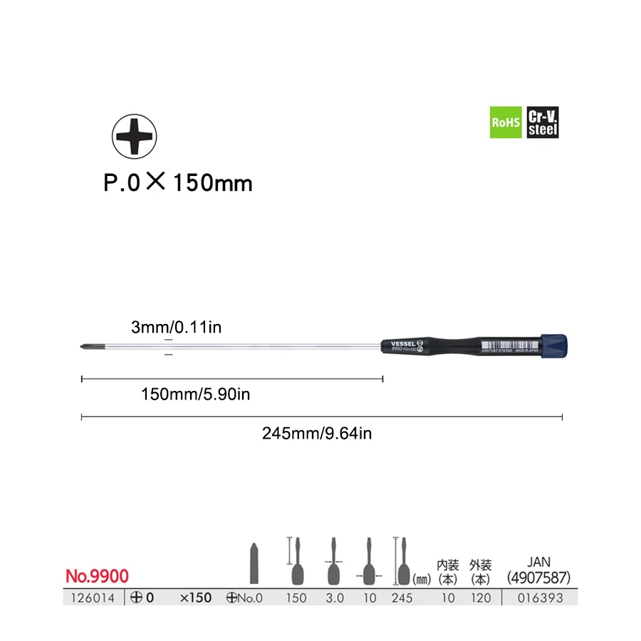 

Мини-отвертка Kooliwei No 9900