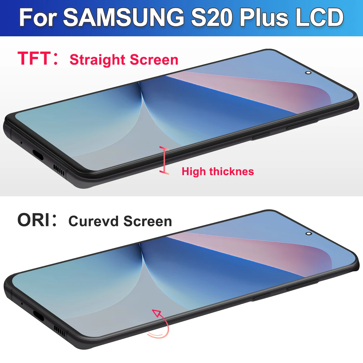 TFT протестированный экран дисплея S20 plus для SAMSUNG Plus G985 G985F 5G ЖК-дисплей с рамкой