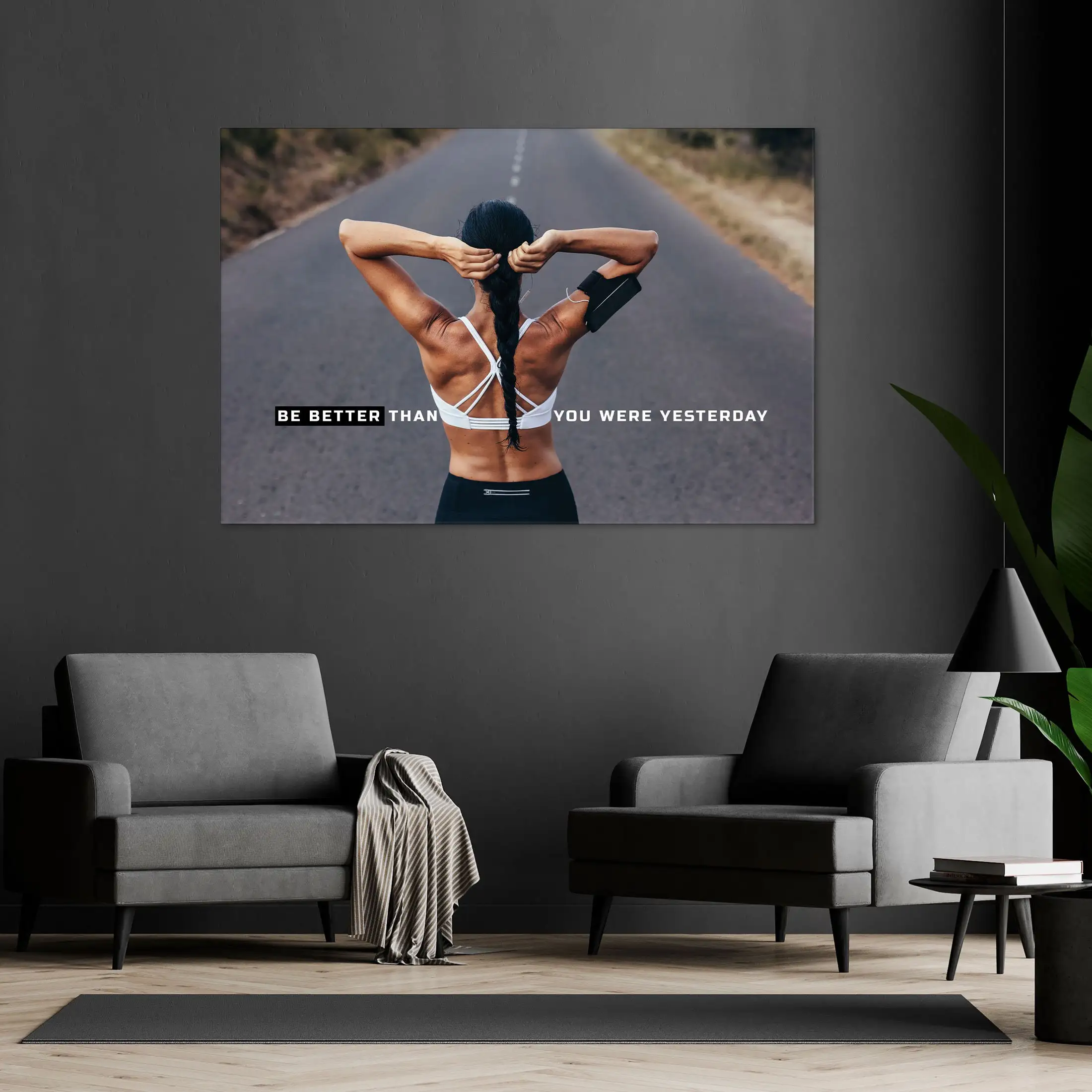 

Running Inspirational Quotes Sport Exersise Canvas Painting and Posters Prints Wall Art Pictures For Living Room Home Decor