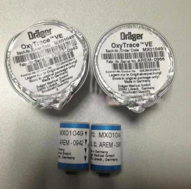 

9pcs MX01049 Oxygen Sensor for Drager Savina Oxytrace VE O2 Sensor(New,Original)