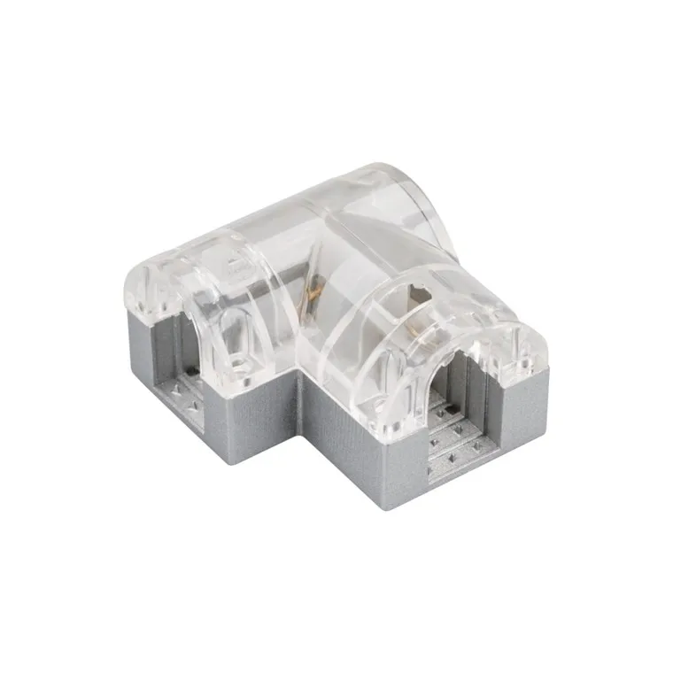 Соединитель угловой ARL-CLEAR-U15-90 (26x15mm) - (2 шт.) (022702)