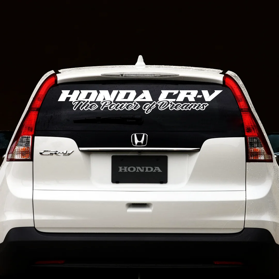 Наклейка на авто HONDA CR-V виниловая наклейка заднее стекло стикер для бесплатная