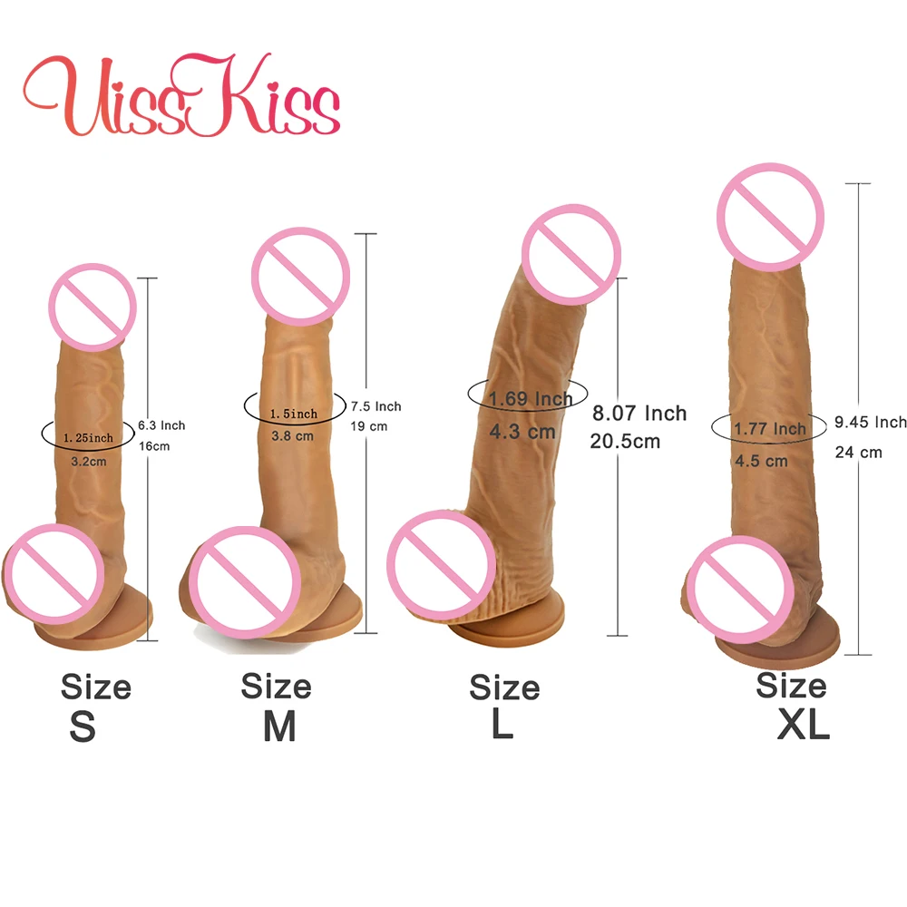 Реалистичный мягкий фаллоимитатор XXL размером 9 45 дюйма с чашкой шарика - купить