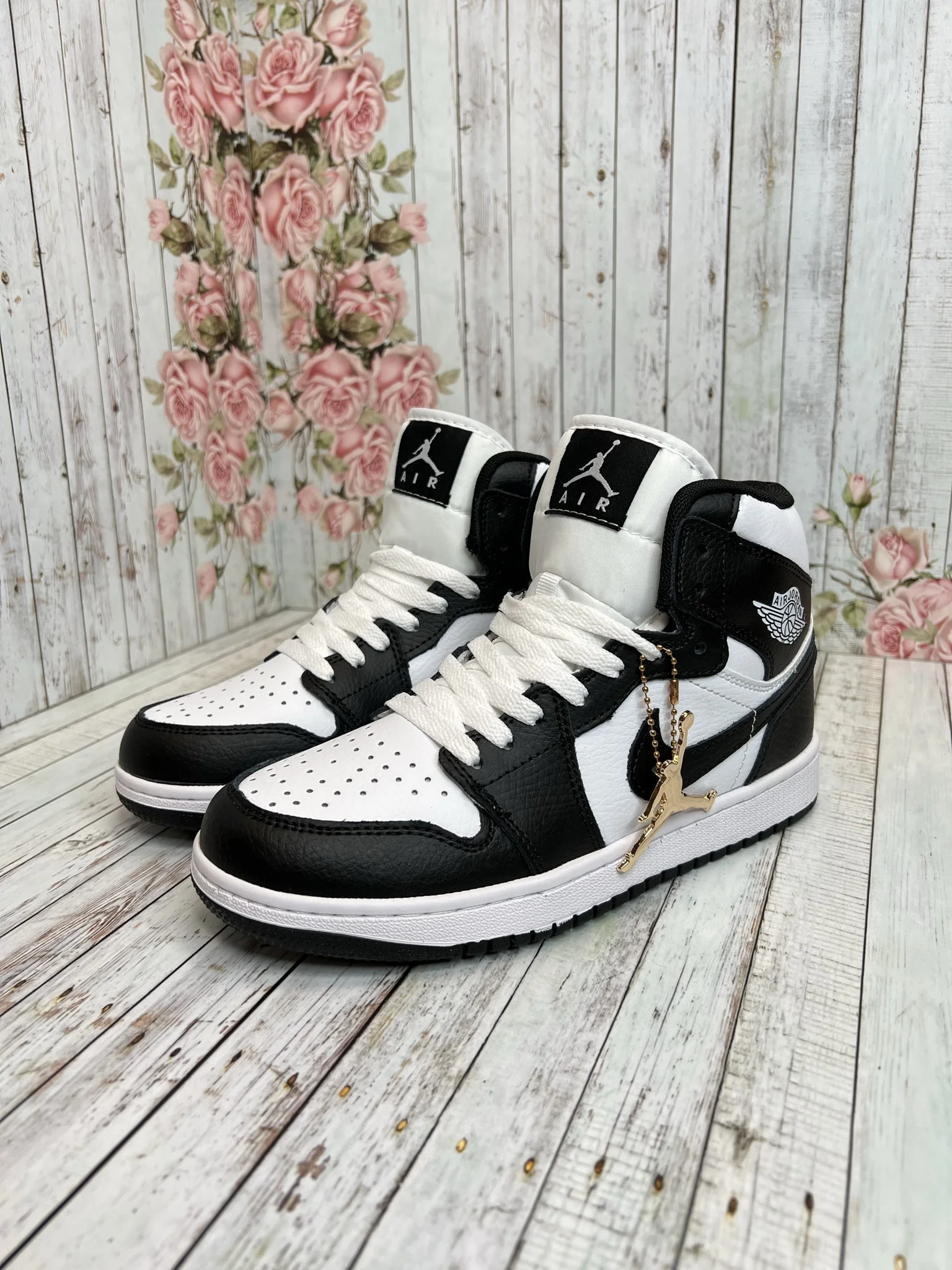 Кроссовки Nike AIR Jordan (Джордан) чёрные | AliExpress