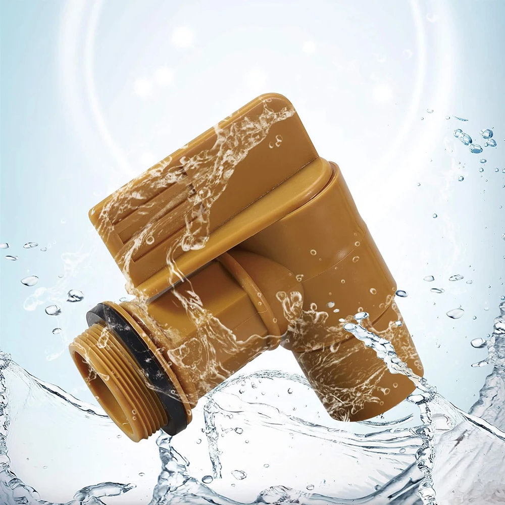 Пластиковый стволочный кран 2-дюймовый барабанный с прокладкой из EPDM для