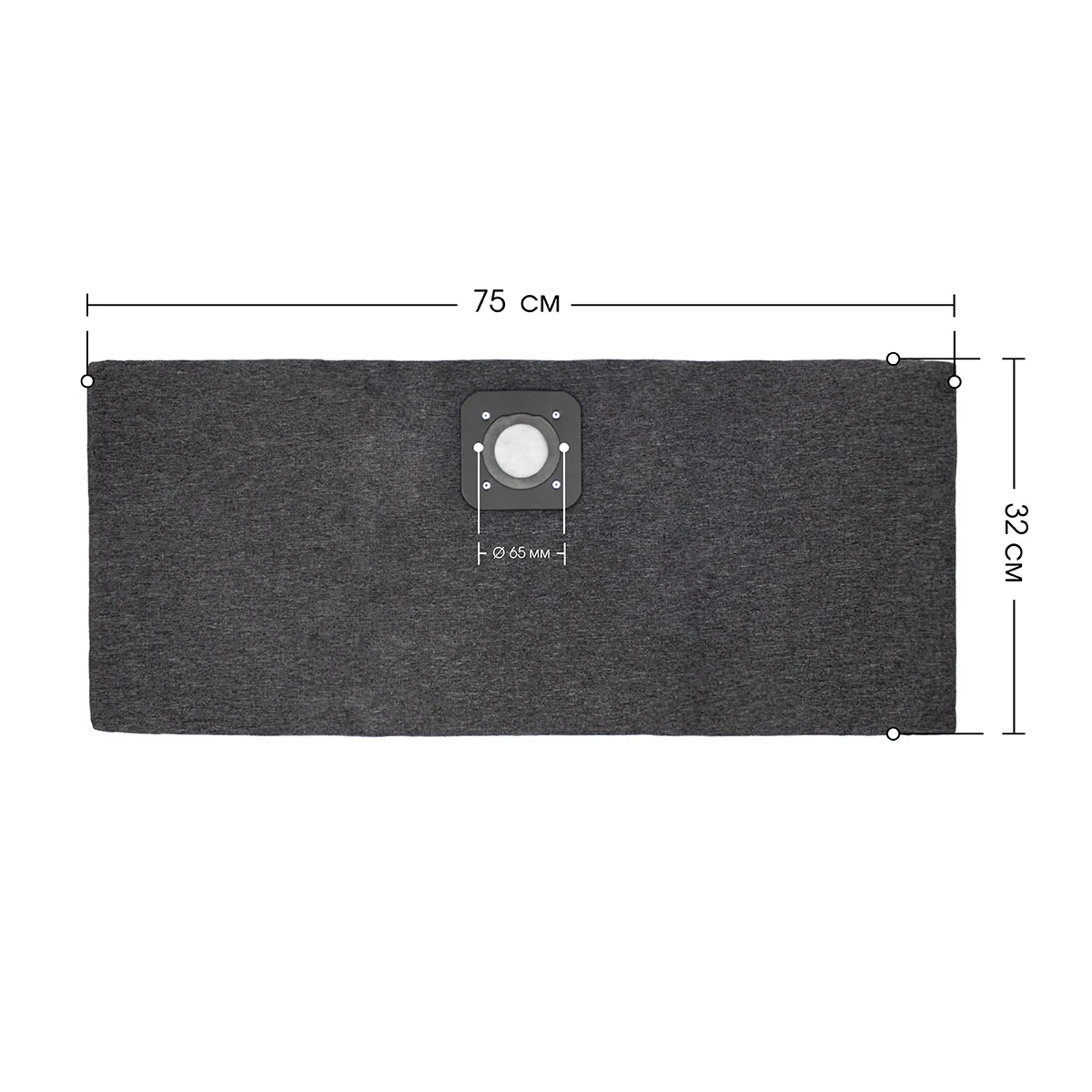 Мешок для пылесоса Bosch GAS 15 20 Bort BSS-1220-Prо Stihl SE 62 Vacmaster VQ1220SC многоразовый класс пыли М