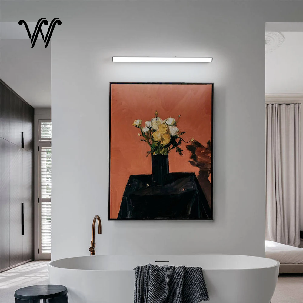 

Interior Wall Light Fixtures AC90-260V LED Wall Lamp 16.9Inch 22Inch Waterproof Bathroom Light Wall Mounted Wall Light Sconce