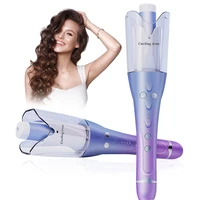 lofamy yd168 automatic rotating hair curler ceramic hair waver magic electric curling iron styling tool hair iron free shipping