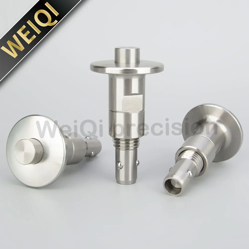 

Adjustable Length SUS304 Stainless Steel Three Balls Spring Locking Pin With Button Handle