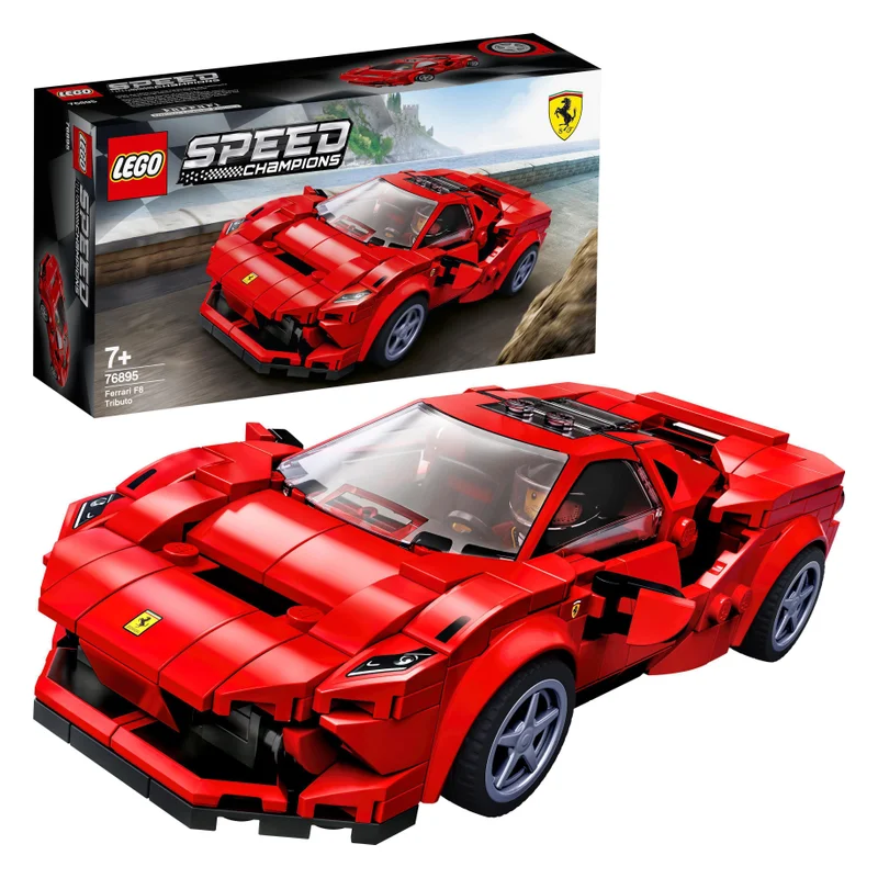 Designer Lego Speed Champions Ferrari F8 Tributo (76895) | Blocks