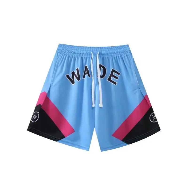 

Спортивные шорты для мужчин, баскетбольные, с эластичным поясом, для бега, спортзала, пляжа, Повседневная дышащая спортивная одежда