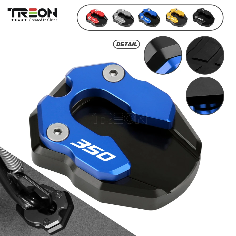 

for Honda ADV350 ADV 350 2022 Side Stand Pad Extension Side Support Pad Motorcycle Foot Support Pad Modification Accessories