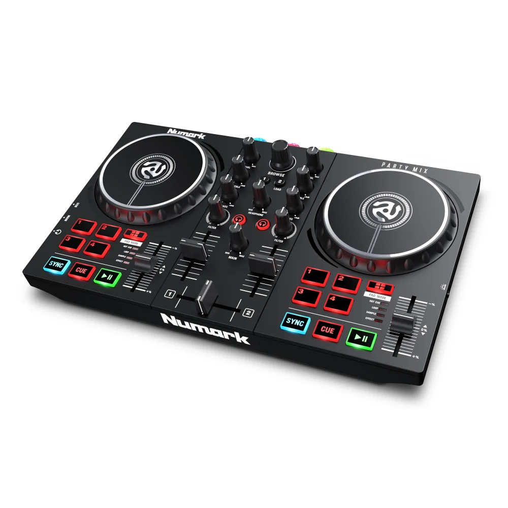 (NEW NEW DISCOUNT)WE SELL FROM 5 UNITS ONLY  NUMARK PARTY MIX II - DJ CONTROLLER WITH BUILT-IN LIGHT SHOW