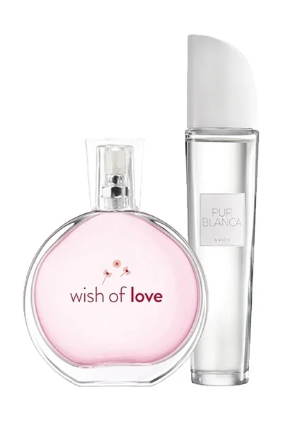 

FREE CARGO Avon Wish of Love + Pur Blanca Women's Perfume Set