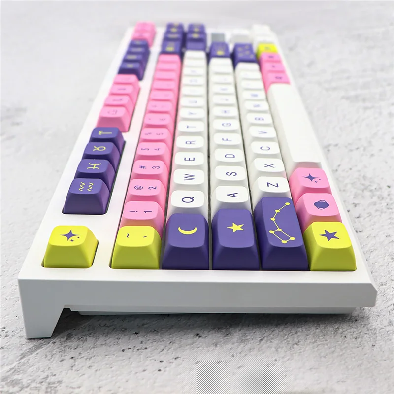 Пользовательская Астрология PBT 143 клавиши механическая клавиатура XDA профиль Cherry