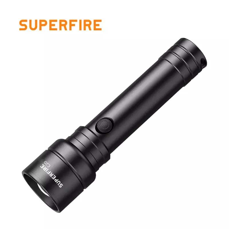 strong light flashlight C20 P50 20w 1500 lumen hidden Type-C usb rechargeable torch led torch light cheap led flashlights