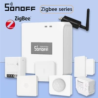 sonoff zigbee 3 0 bridge zbmini l switch temperature and humidity motion door window sensor zb dongle e usb dongle plus kit