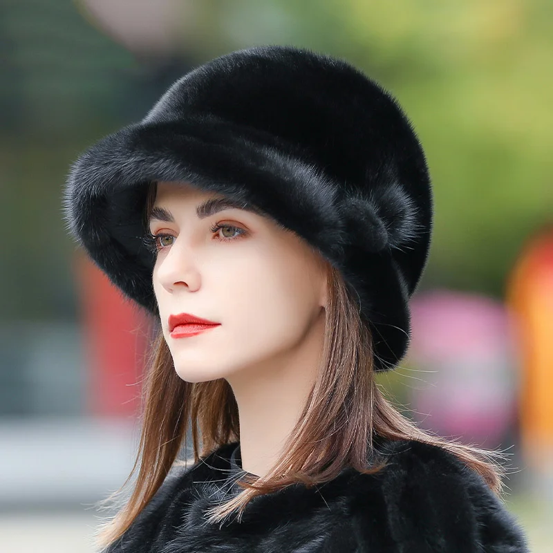 Женская зимняя шапка модель 2022 дюйма раньше Классическая Роскошная в русском