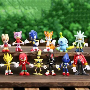 Boneco Colecionável 6cm Sonic The Hedgehog - Sonic