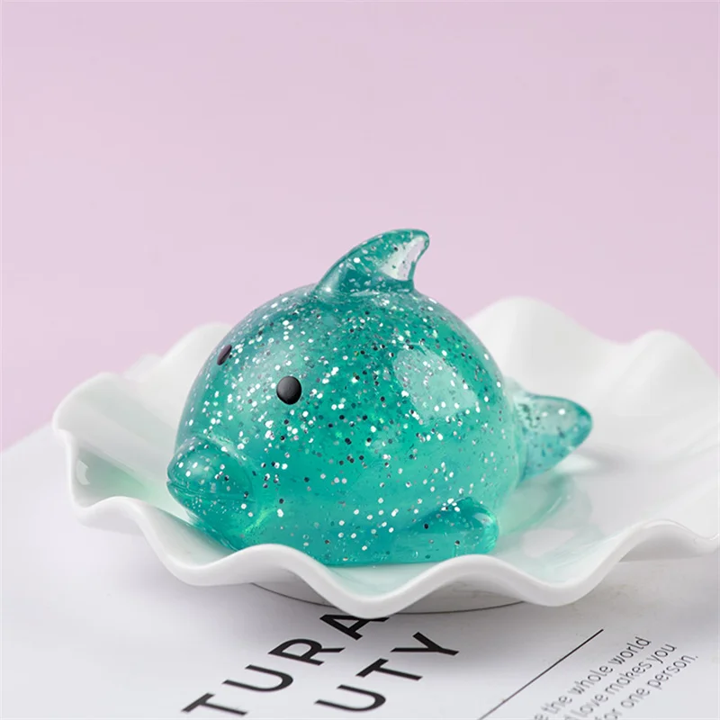 Big Size Transparent Squishy Toys for Kids Mochi Squishies Kawaii Animals Stress Reliever Squeeze Toys for Child Birthday Gifts images - 6