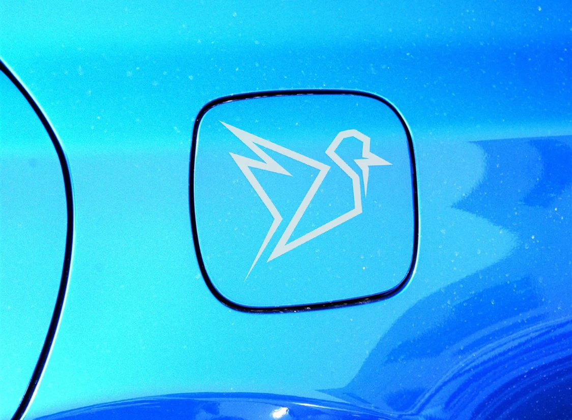 

Экстерьер автомобиля моделирование Персонализированная Летающая голубь креативная Фигурка декоративная крышка топливного бака наклейки ...