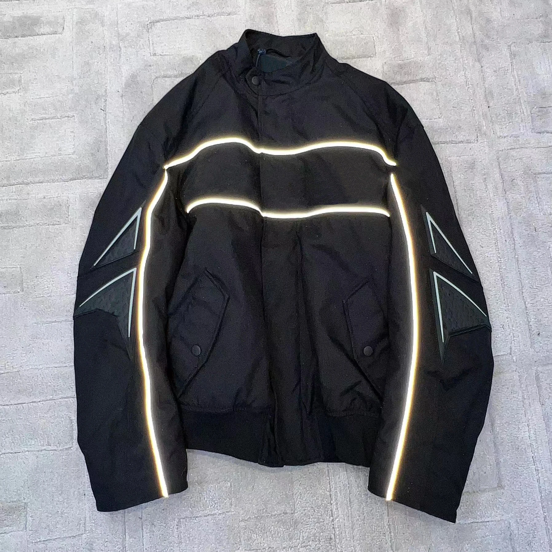 

NIGO Glowing Motorcycle Jacket Coat #nigo2591