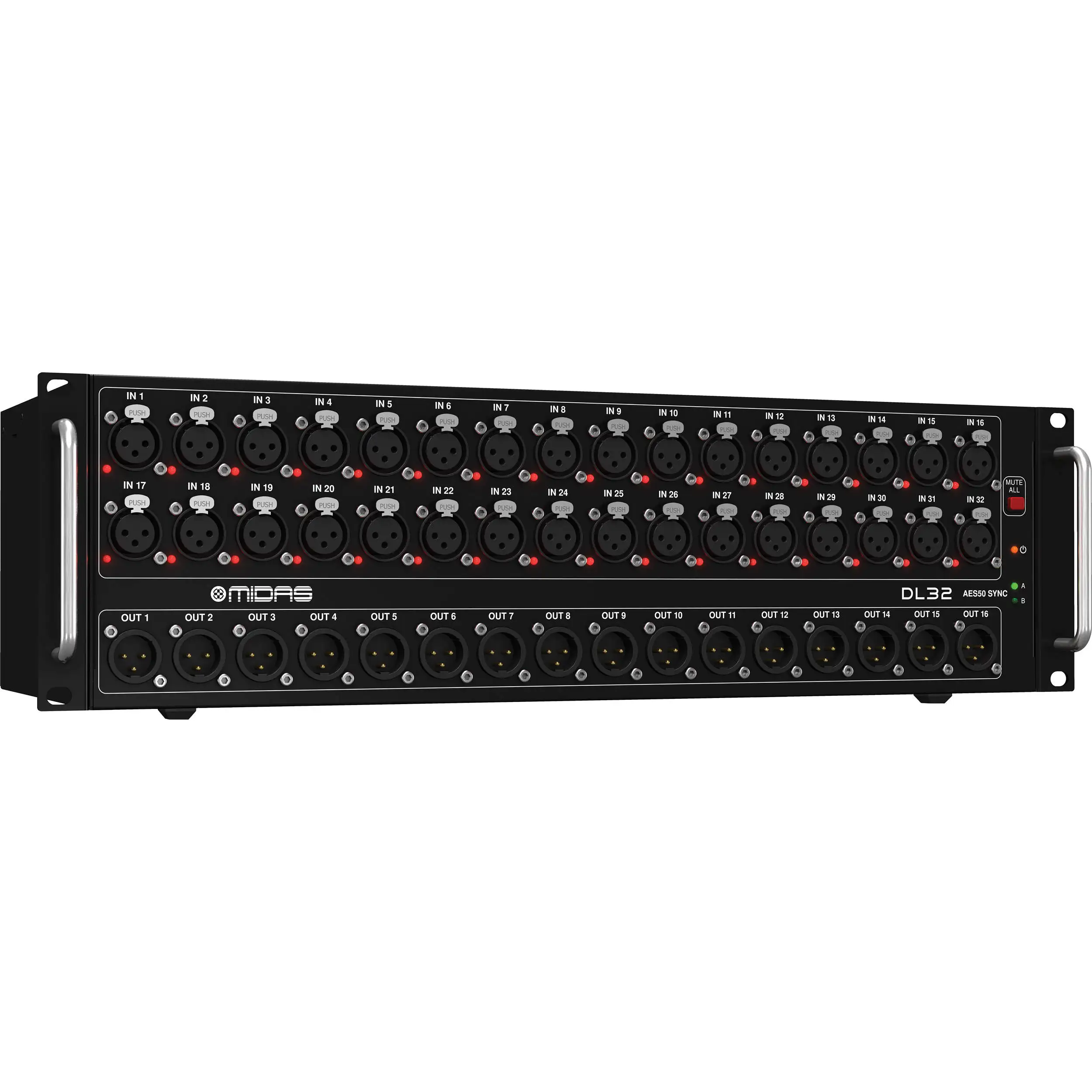 

50% DISSCOUNT Midas DL32 32-input / 16-output Stage Box