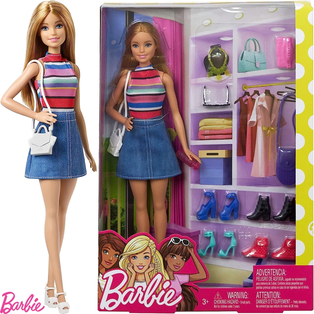 

Barbie Doll and Her Fabulous Accessories FVJ42