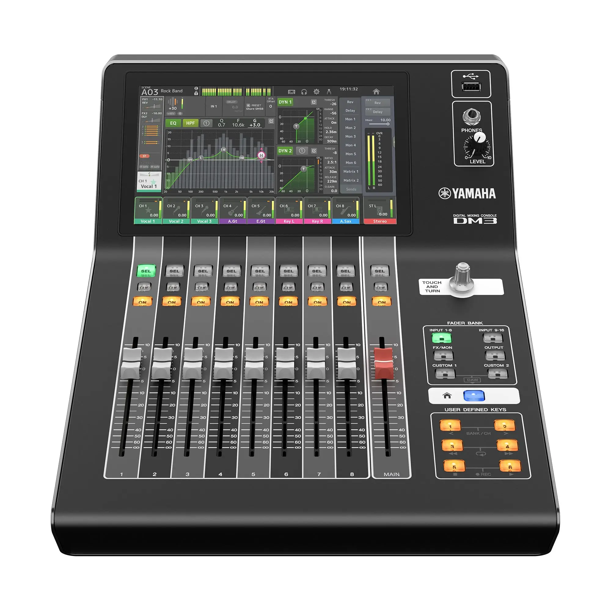 

Low Energy Consumption Yamaha DM3S 22-channel Digital Mixer