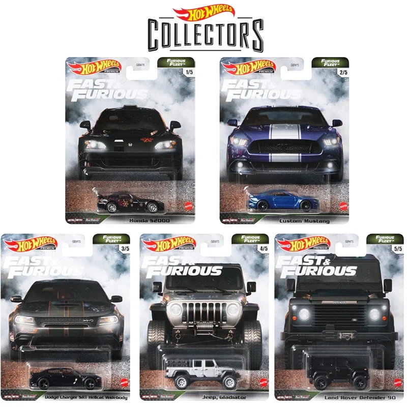 

Hot Wheels Premium Fast And Furious Furious Fleet F9 2021 1/64 Metal Diecast Toy Collectors Vehicles Gift For Children
