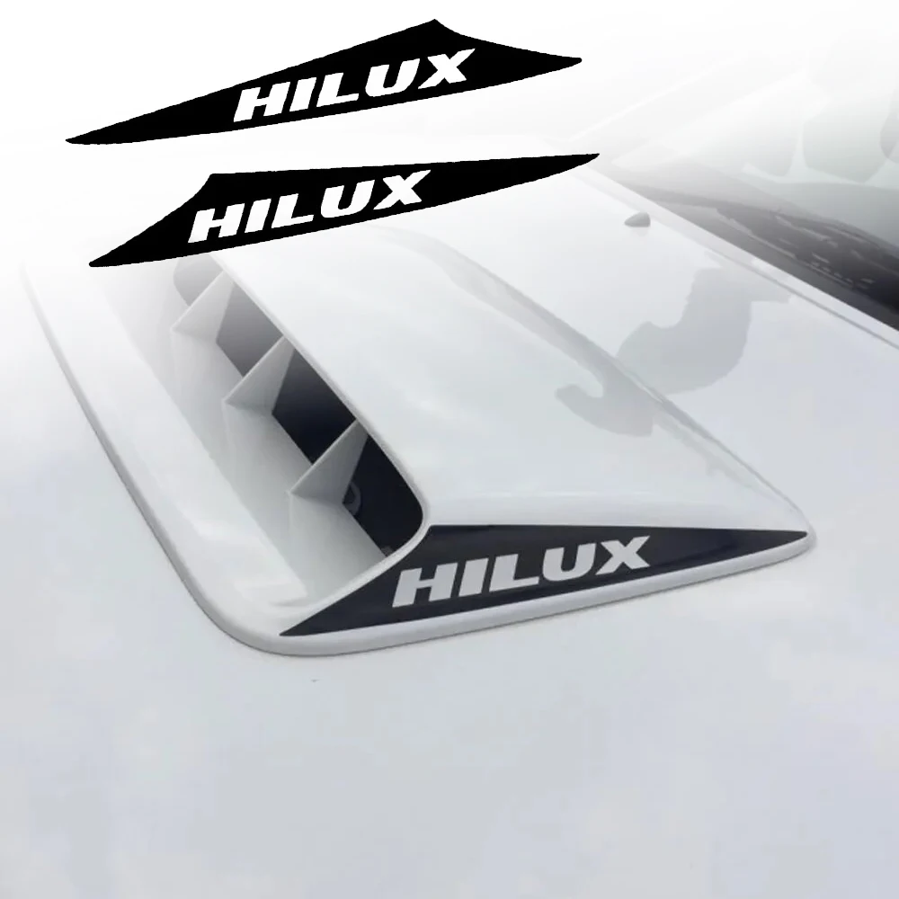 Для Toyota Hilux Vigo 2012 2013 2014 2015 наклейки на капот пикапа графические буквы виниловая