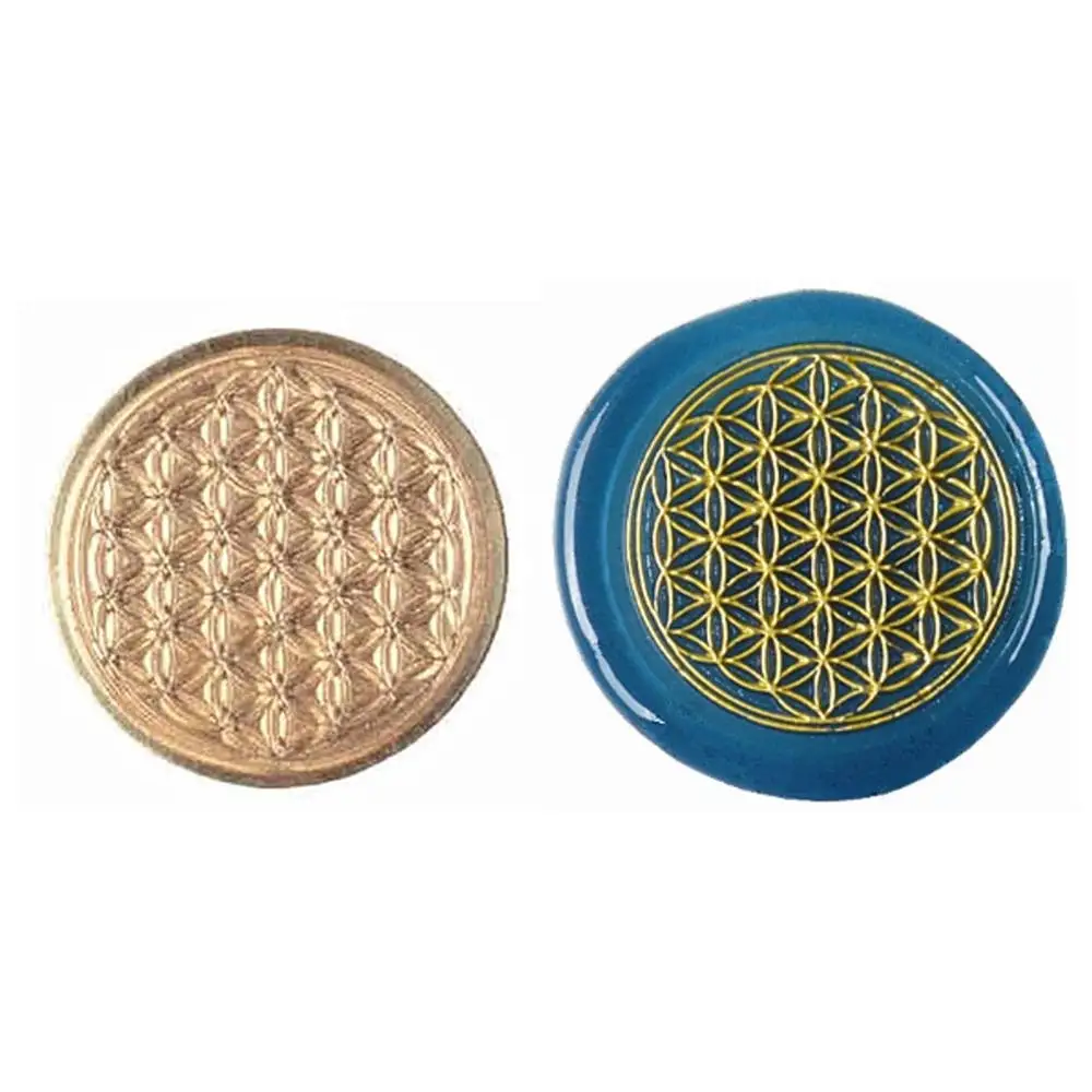 

Печатка с геометрическим рисунком "Куб Метатрона"