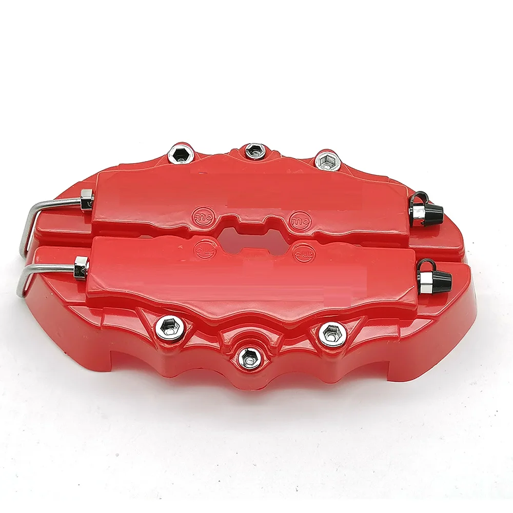 

Чехол для суппорта дискового тормоза 3D Red 2 шт./компл. Универсальный Стиль переднего и заднего дисков подходит для 16-18 дюймов